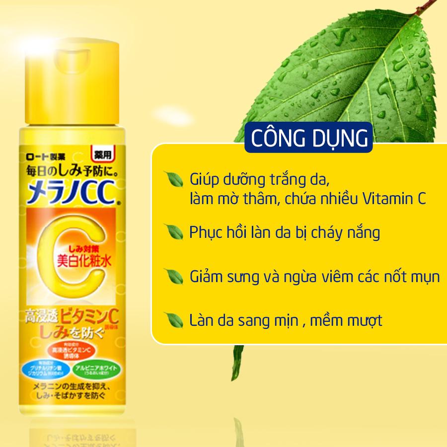 Dung dịch làm mờ đốm nâu và dưỡng sáng da CC Melano