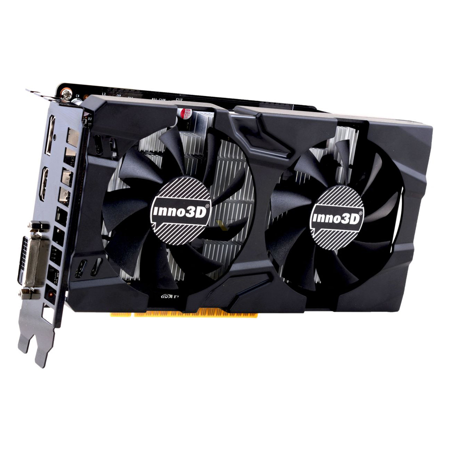 Card Màn Hình INNO3D GeForce GTX 1050 Ti Twin X2 4GB GDDR5 - Hàng Nhập Khẩu