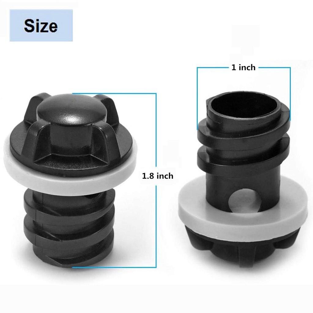 Nút Chặn Làm Mát Bằng Silicon Màu Đen Thay Thế Chống Rò Rỉ