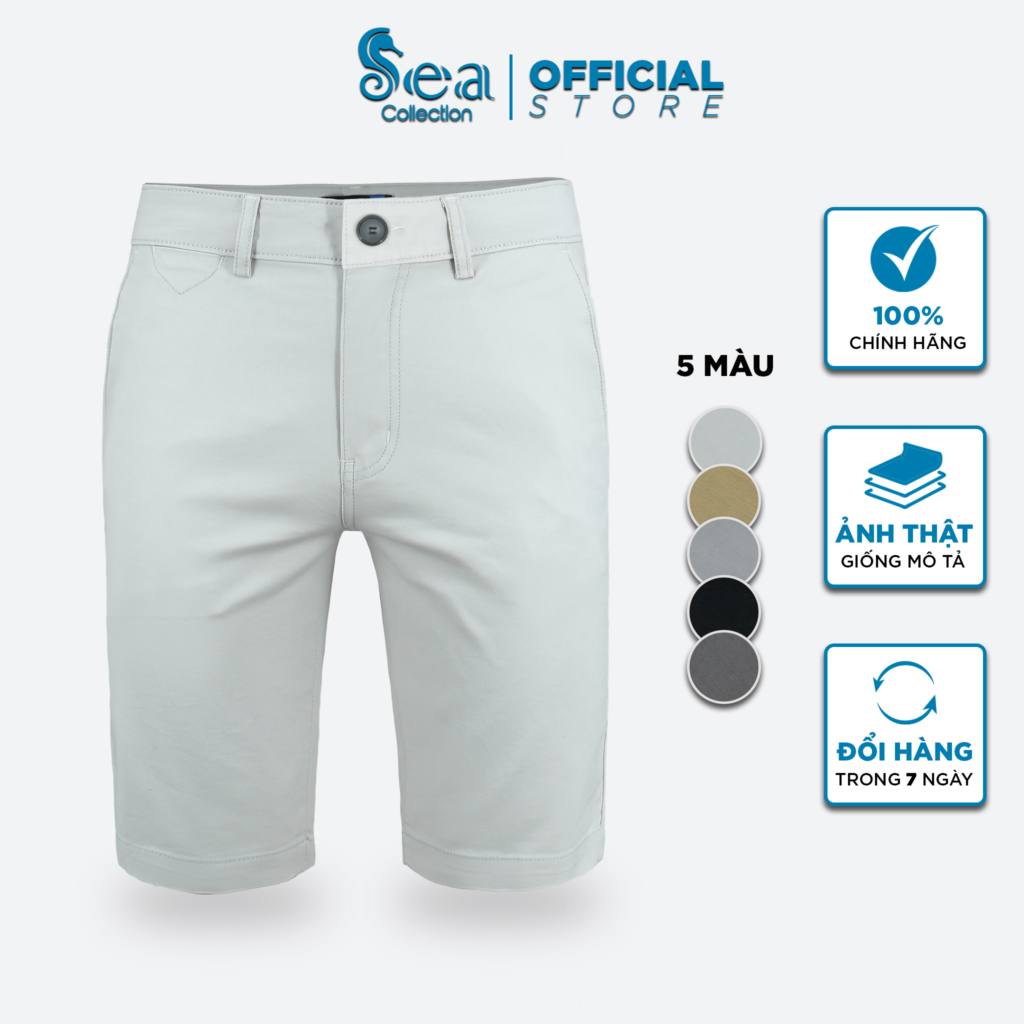 Quần short kaki nam Sea Collection 4868