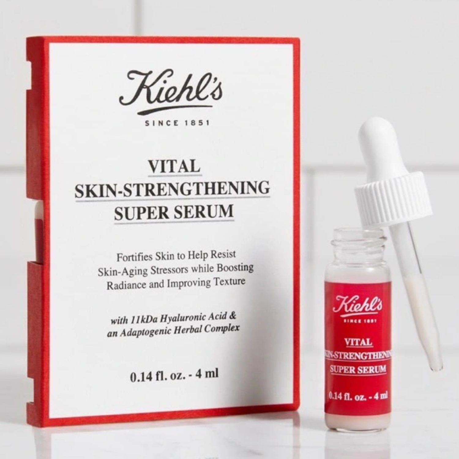 Tinh chất Kiehls Vital Skin Strengthening Super Serum 4ml