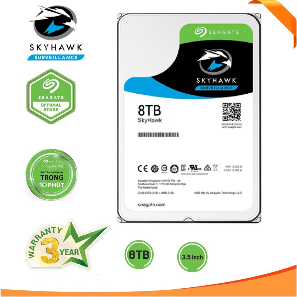 Ổ cứng Camera SEAGATE SkyHawk AI 8TB ST8000VE000