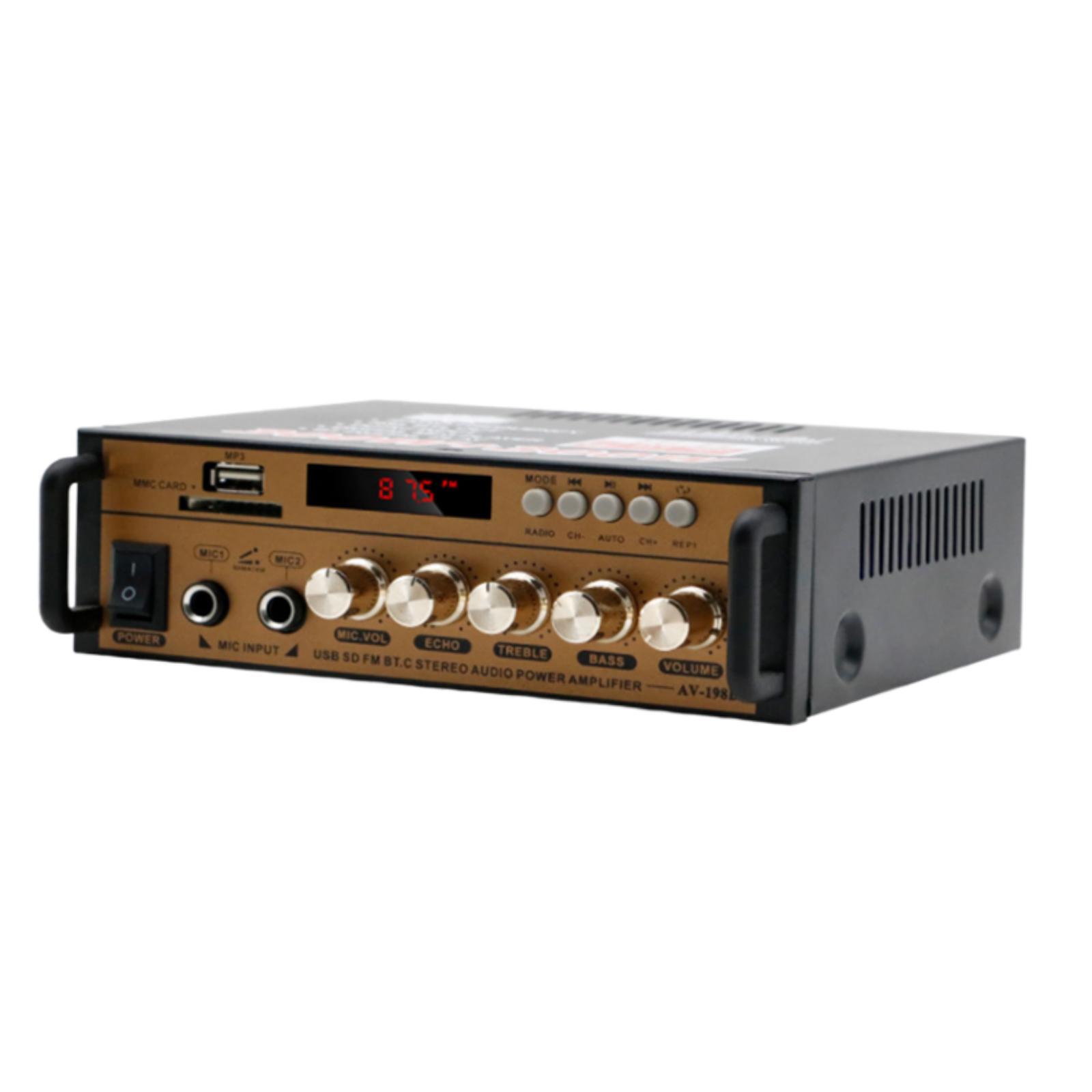 Power Amplifier for Home Stereo Speakers 60W x 2 2.0 Channel HiFi Stereo Amp