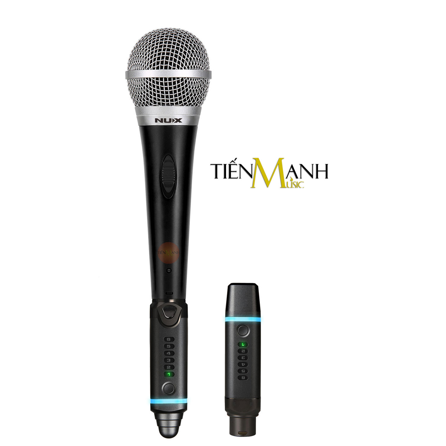 [Kèm Mic] Bộ Thu Phát Tín Hiệu Không Dây Nux B3 Plus Bundle Cho Micro 2.4GHz Wireless System - Microphone Pin Sạc B-3 Hàng Chính Hãng - Kèm Móng Gẩy DreamMaker