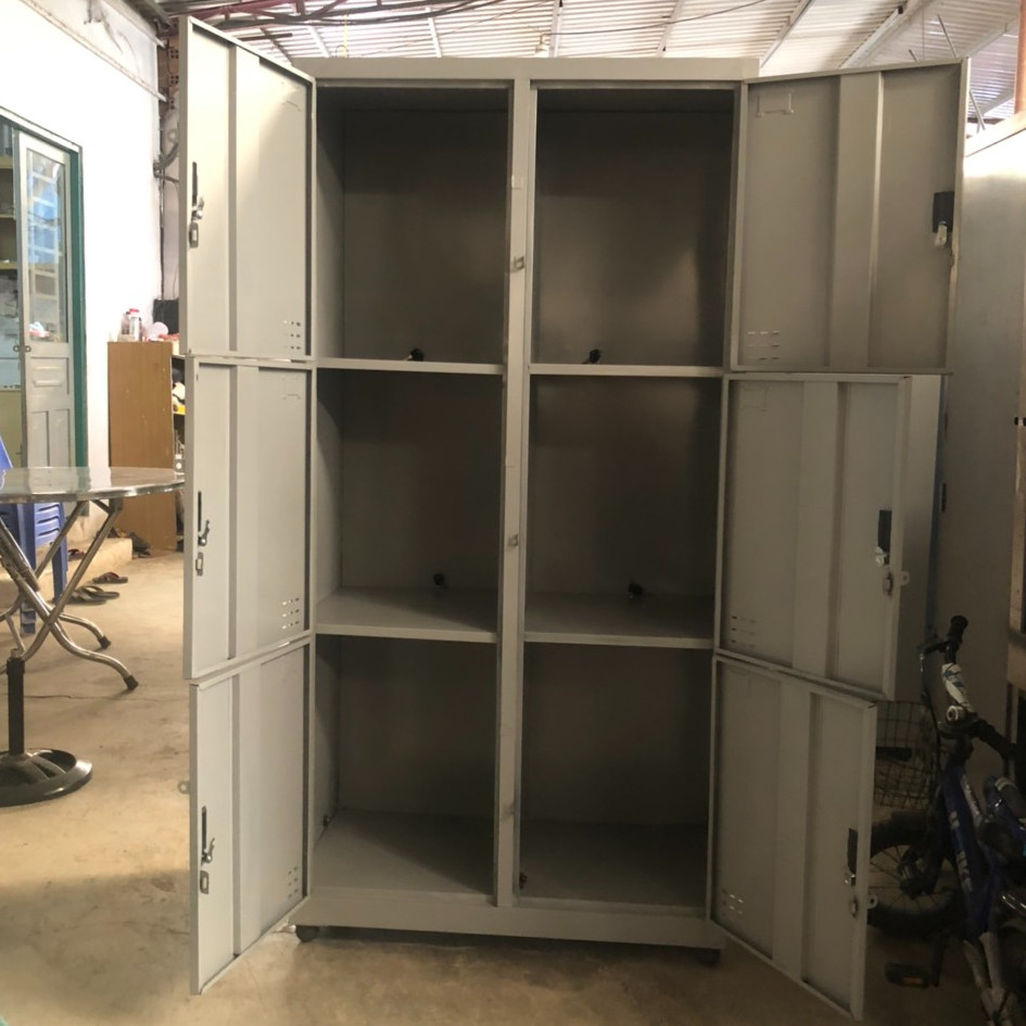 Tủ hồ sơ văn phòng lưu trữ tài liệu cao cấp 6 cửa_HS6CTD-01
