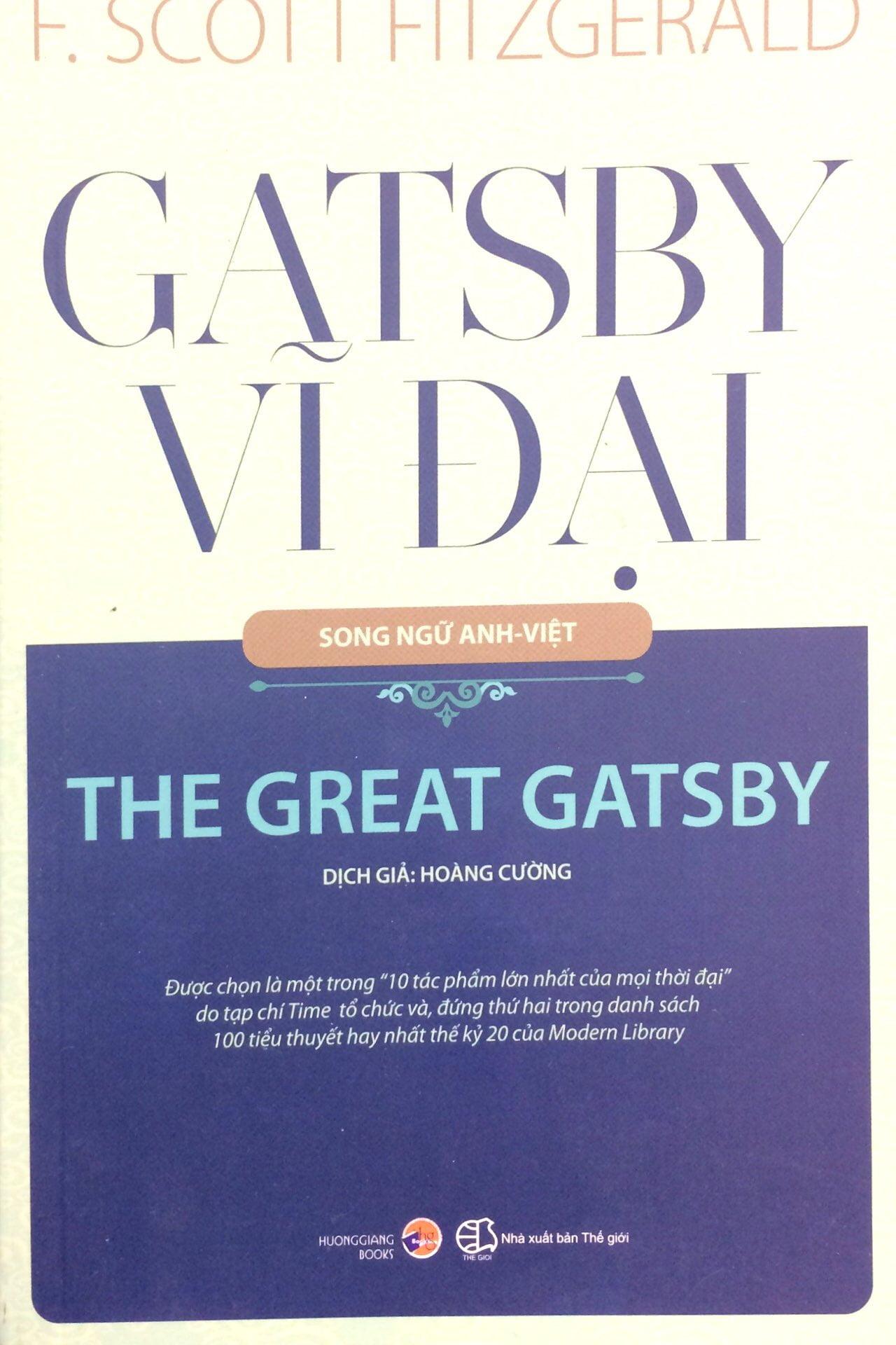 Gatsby Vĩ Đại (Song Ngữ Anh-Việt) (Tái Bản 2023)