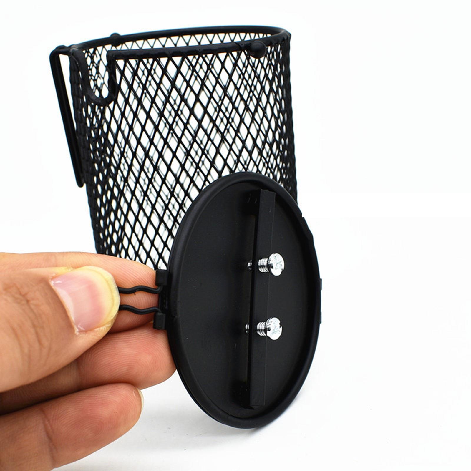 Reptile Heater Guard Reptile Lamp Cover Protection Reptile Lampshade Tortoise Iron Habitats Amphibian Turtle Heat Mesh Cage