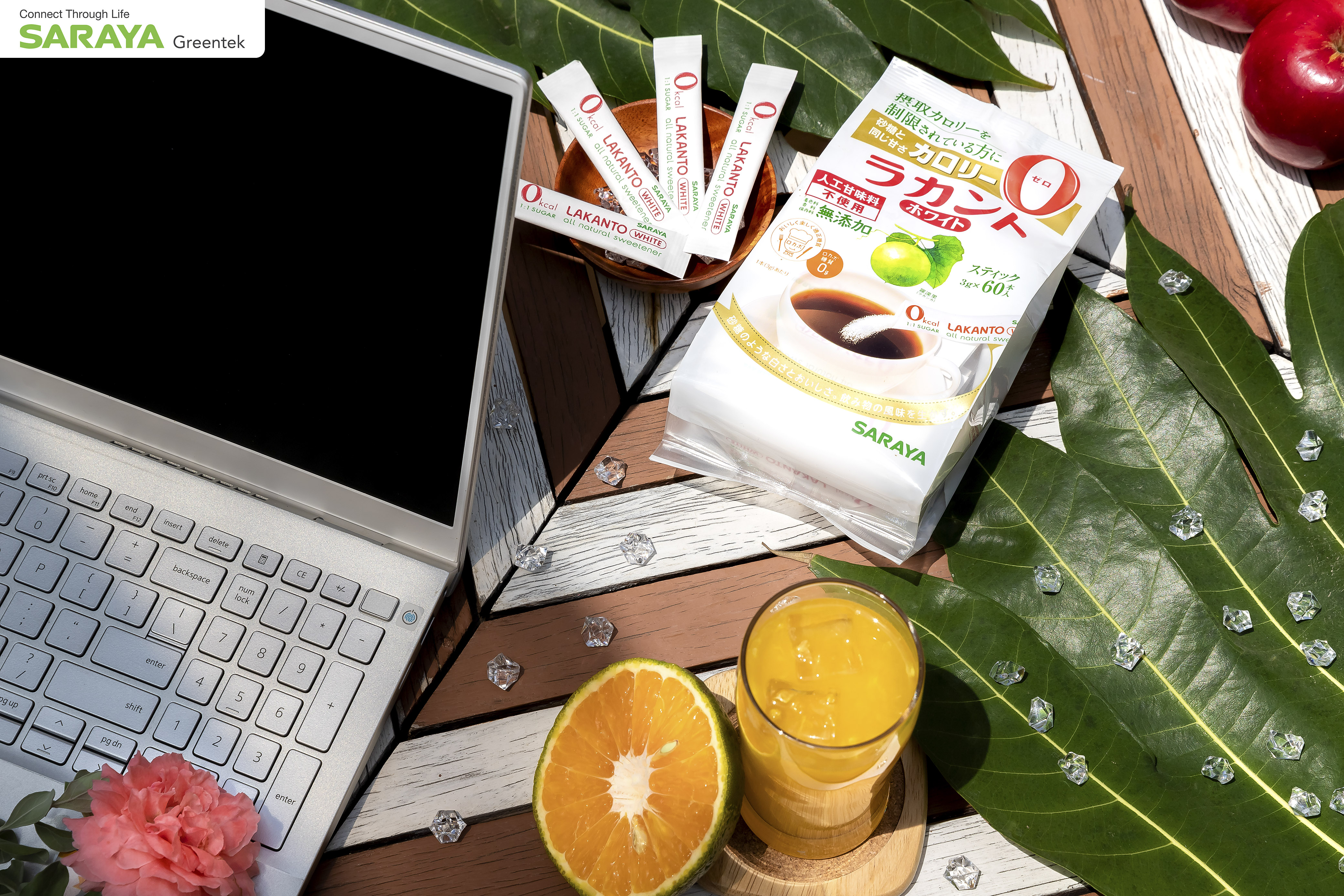 Đường ăn kiêng La Hán Quả Saraya Lakanto MonkFruit Trắng, 0 Calo, 0 tăng đường huyết, 0 biến đổi gen - 180g