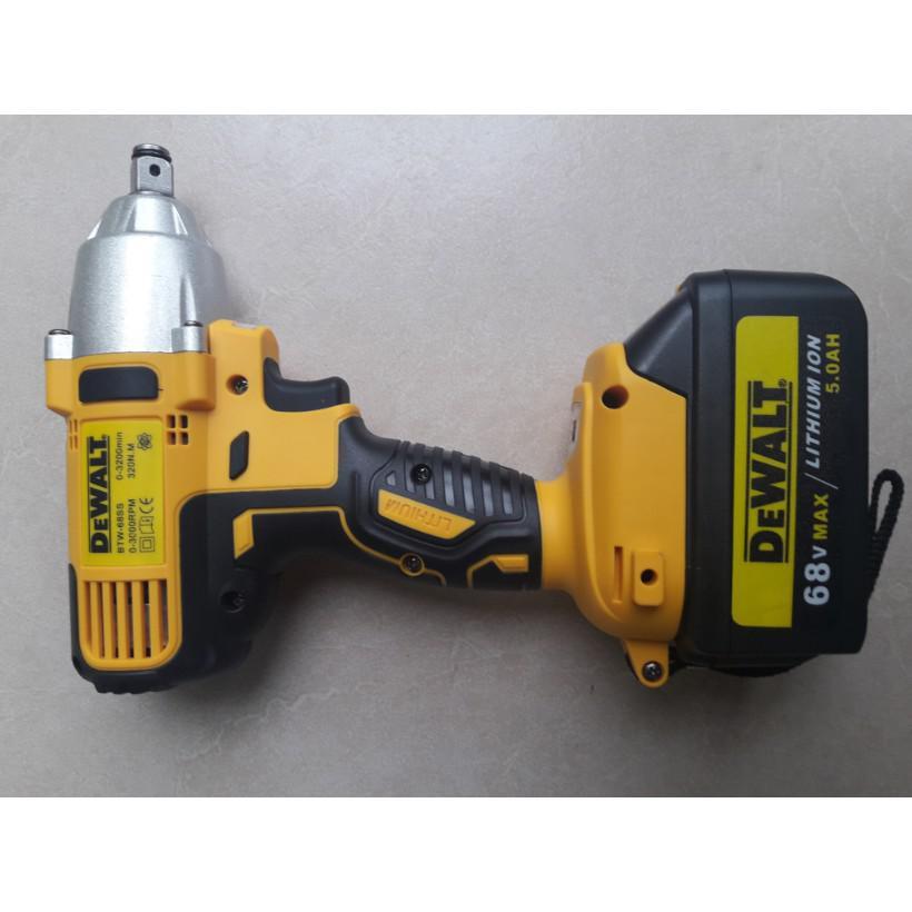 Máy siết bu lông dùng pin DeWalt