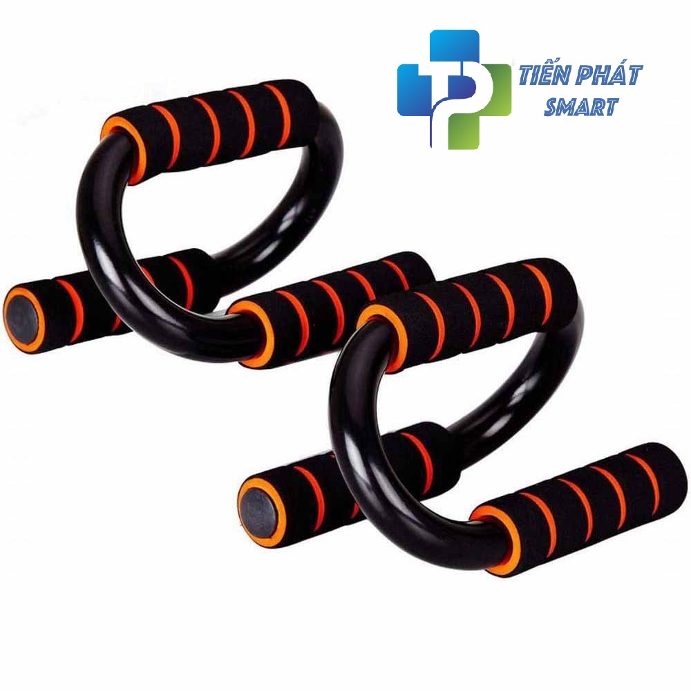 Bộ 2 dụng cụ tập hít đất ,hít đất chữ S tập chống đẩy siêu bền.