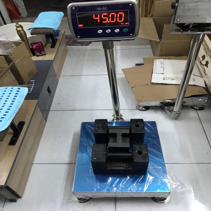 CÂN BÀN ĐẦU CÂN A3SC 30/60/100/150/200/300/500/600KG-ĐẦU CÂN CHỐNG NƯỚC-KHUNG CÂN SƠN THÉP SƠN TĨNH ĐIỆN