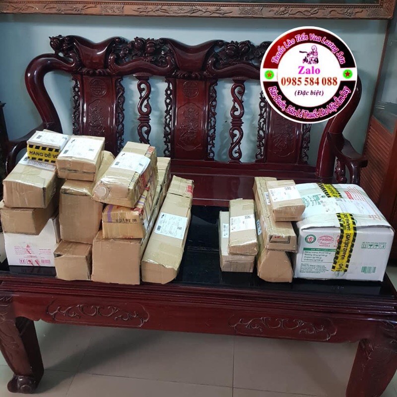 Điếu cày trúc đan mây 4 vòng 65-70cm