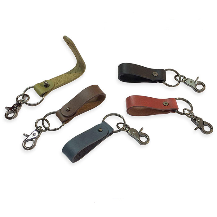 Móc khóa da thật - Genuine leather keyring - LKR-313 