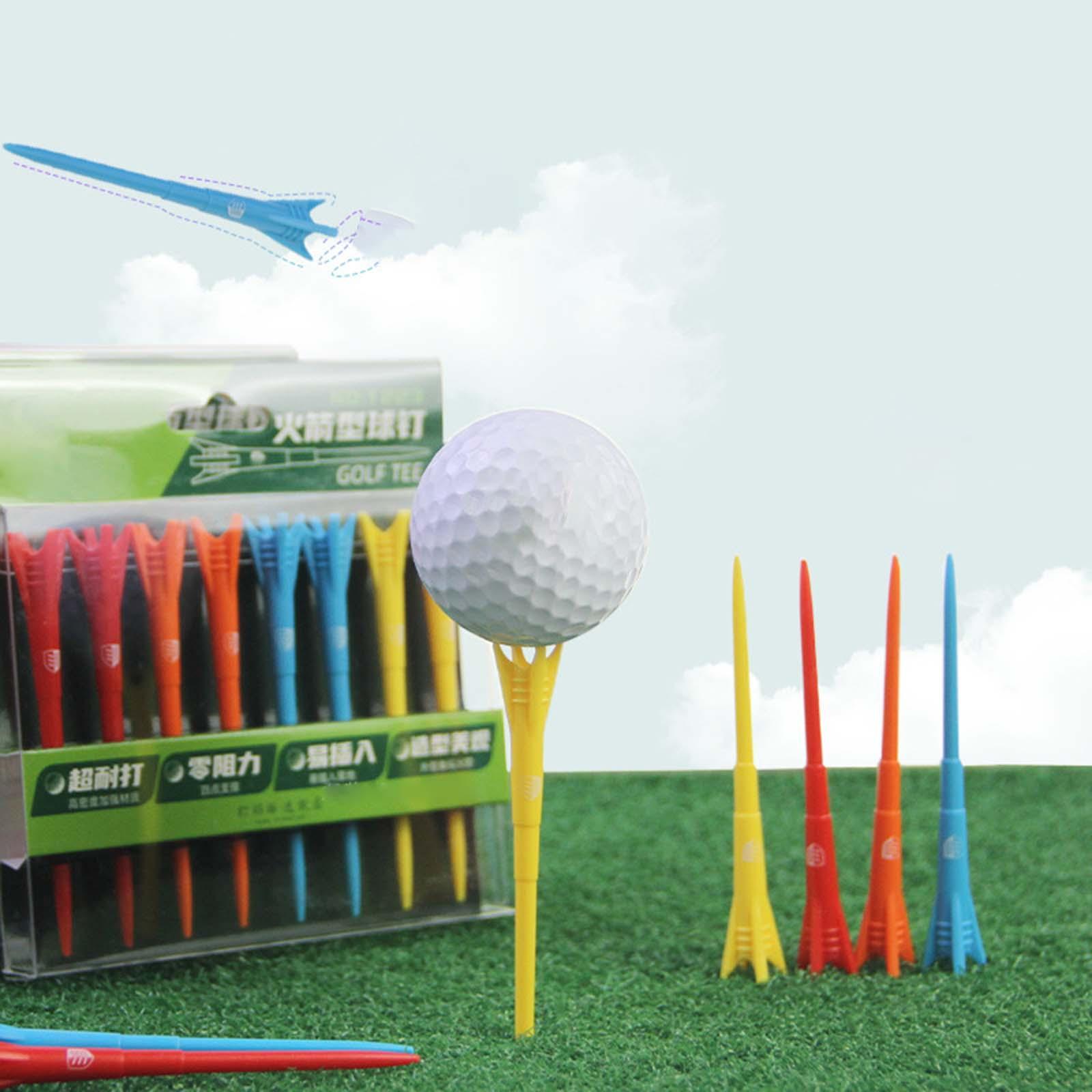 8Pcs Golf Ball Holder Unbreakable Stability Portable for Women Men Golf Tees