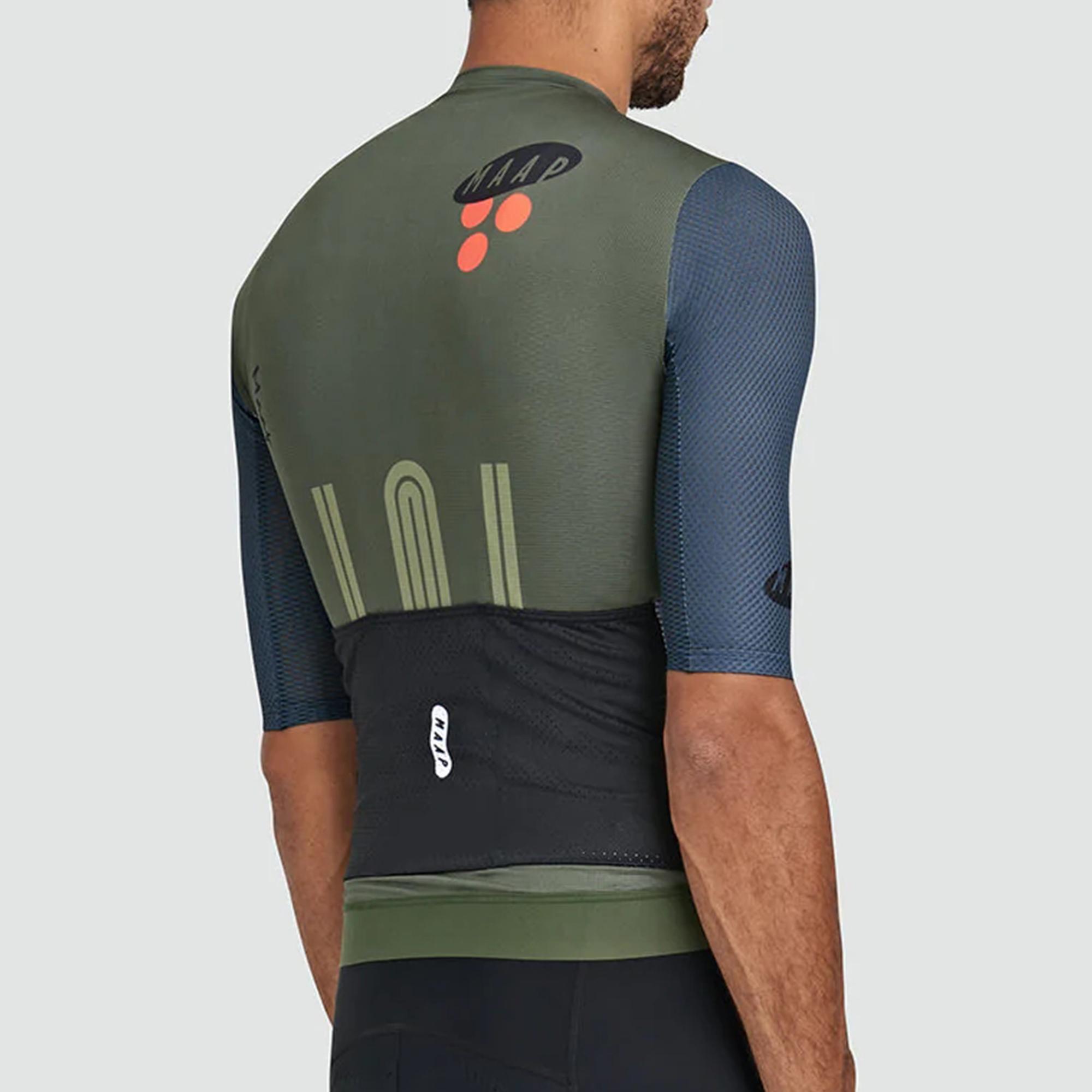 Maap nam giới xe đạp mùa hè có thể thở bằng xe đạp chất lượng cao cho xe đạp ngắn tay áo sơ mi nam Color: Purple Size: L