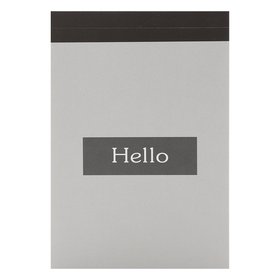 Sổ Tay Mini - Dòng Kẻ Ngang - Hello (8.5 x 12.5 cm)