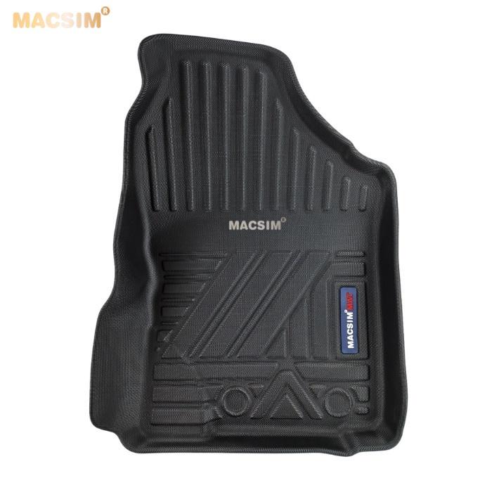 Thảm lót sàn xe ô tô Toyota vios 2008-2013 qd Nhãn hiệu Macsim chất liệu nhựa TPV cao cấp