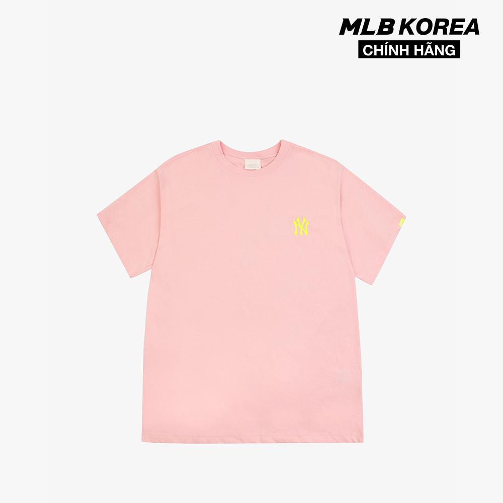 MLB - Áo thun cổ tròn ngắn tay Water Color Big Logo Overfit