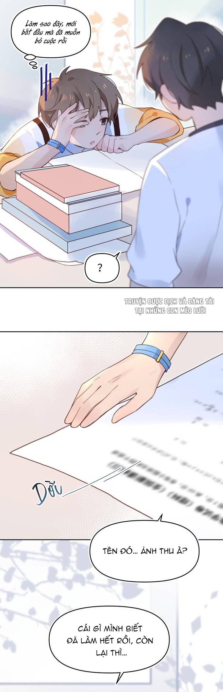 mối tình đầu của cậu ấy là tôi chapter 8 8