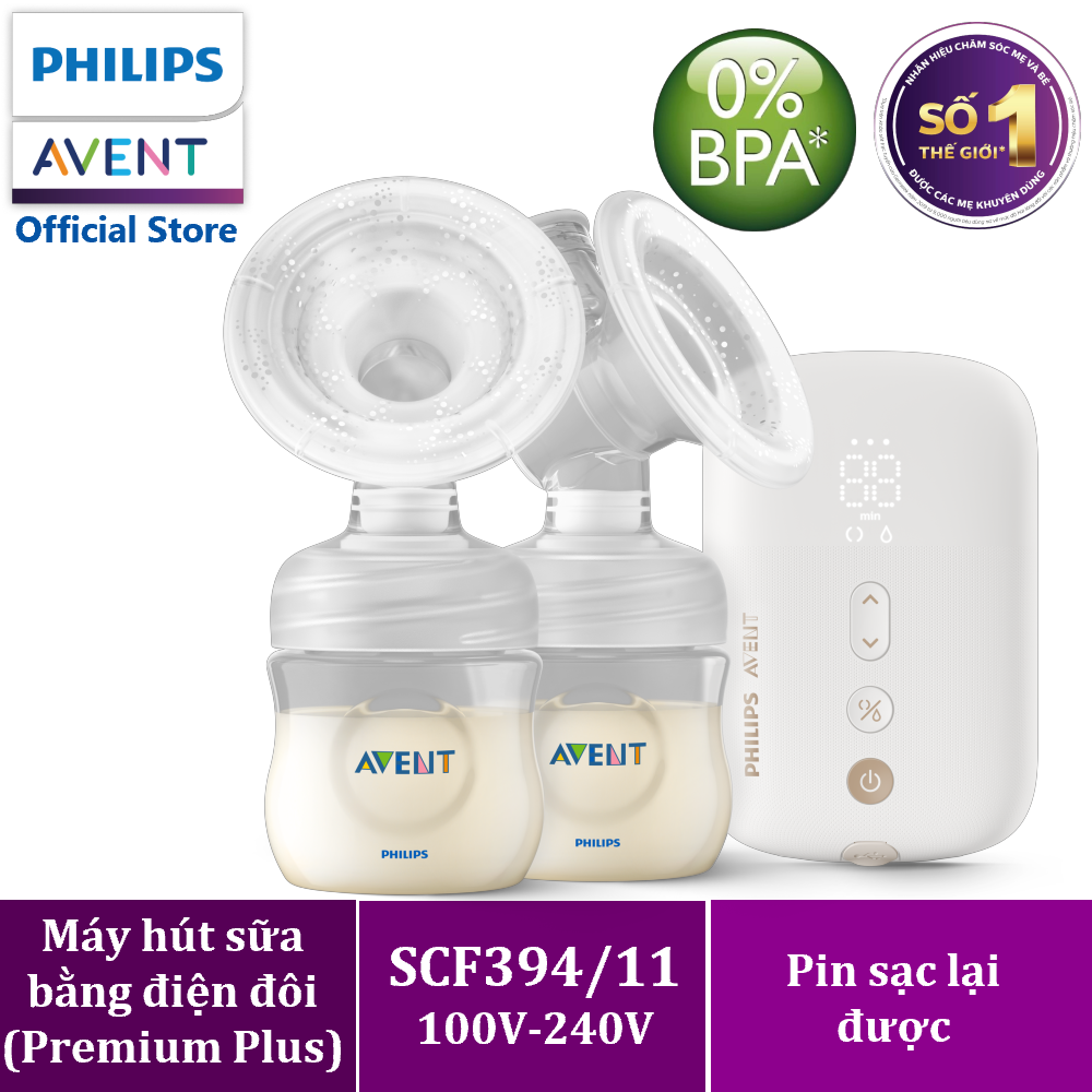 Máy hút sữa bằng điện Philips Avent 394.11