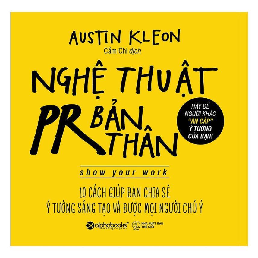 Sách - Nghệ Thuật PR Bản Thân