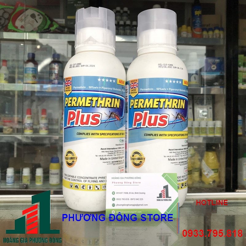 Thuốc diệt muỗi Permethrin Plus 50EC