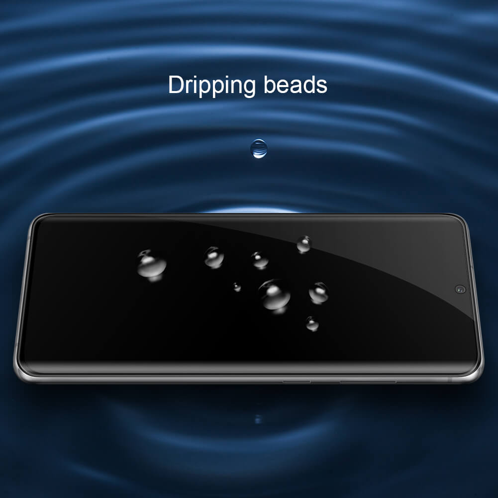 Miếng dán kính cường lực 3D full màn hình cho Samsung Galaxy S20 Plus hiệu Nillkin CP+ Max - Hàng chính hãng