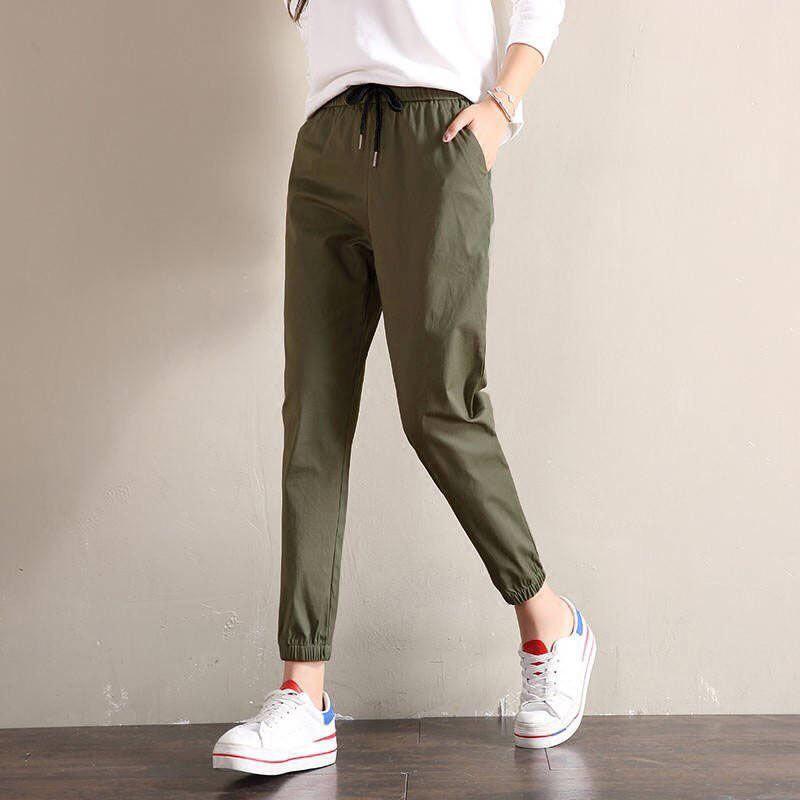 Quần Jogger nam - dáng thể thao - cạp chun bo gấu vải thô cotton cao cấp