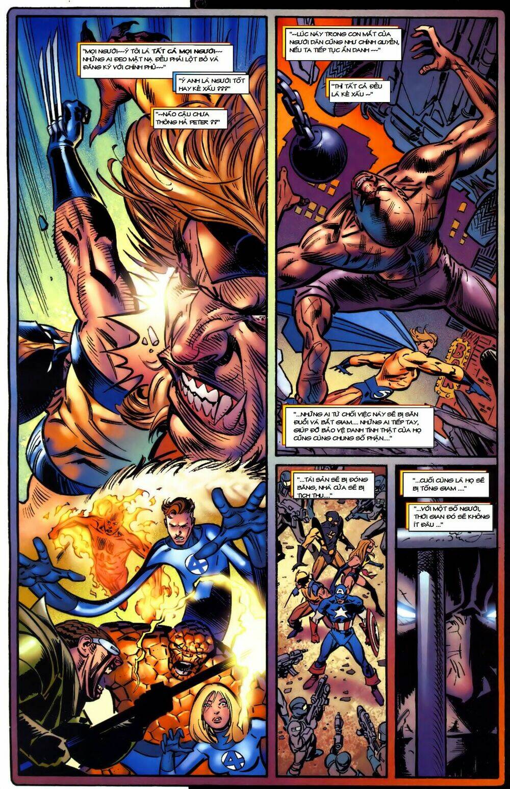 marvel civil war full events chapter 9 10