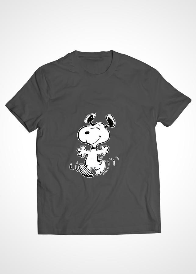 Bộ áo thun Cotton màu xám cặp đôi in hình mẫu 04
