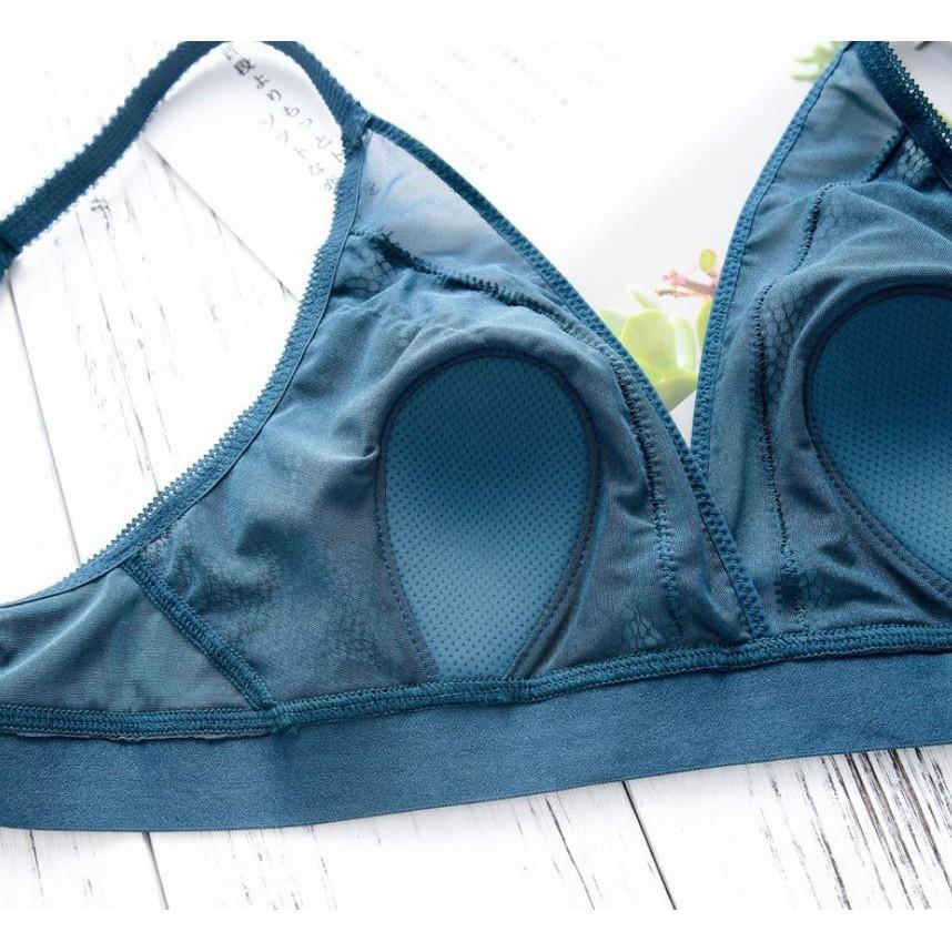 Hình ảnh Bralette Ren Lưới Lót Mỏng Siêu Thoáng B333