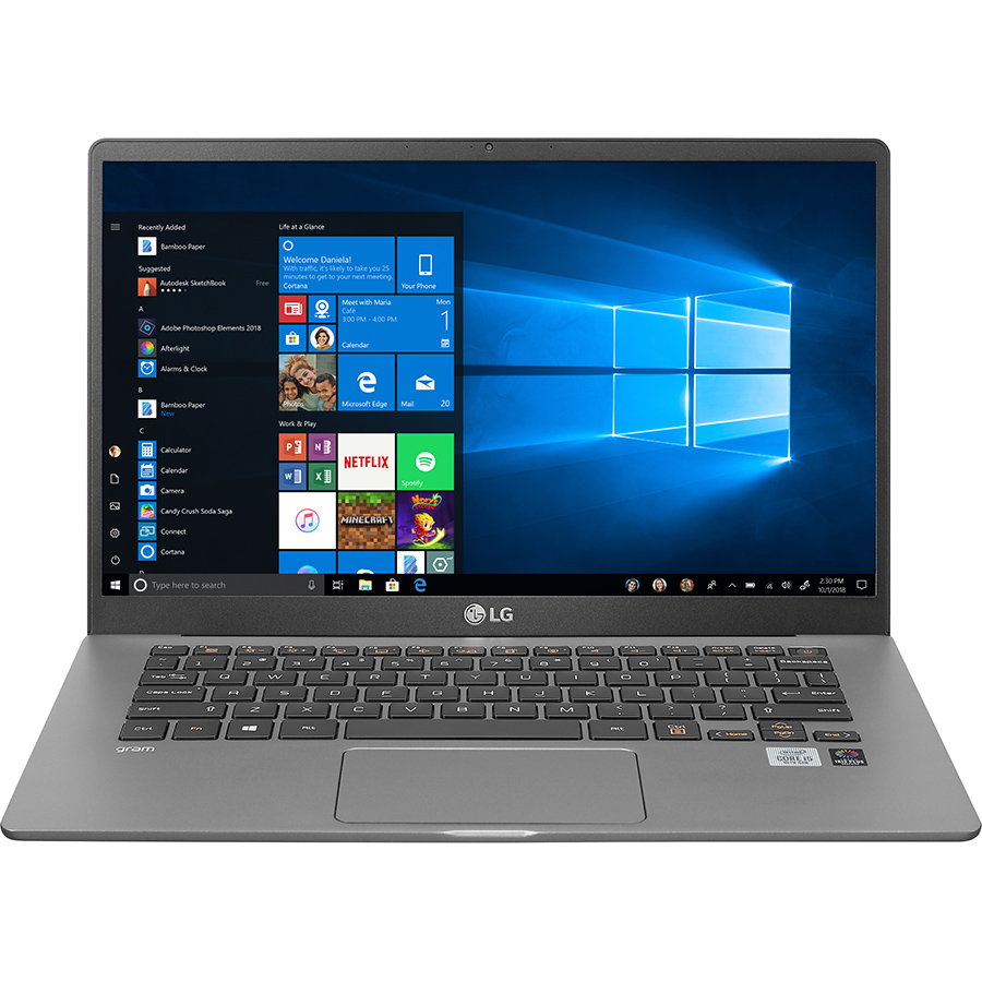 Laptop LG Gram 2020 14Z90N-V.AR52A5 (Core i5-1035G7/ 8GB/ 256GB NVMe/ 14 FHD IPS/ Win10 Home Standard/ Silver) - Hàng Chính Hãng