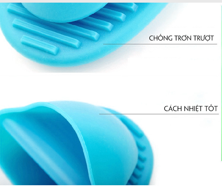 Set 4 cái nhắc nồi silicon - 8x11.2cm 42g