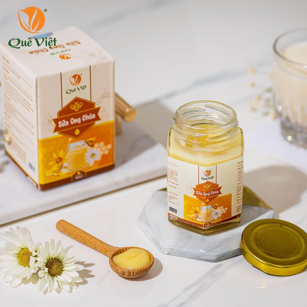 Sữa ong chúa nguyên chất Quê Việt bồi bổ cơ thể, tăng cường sức khoẻ 100ml