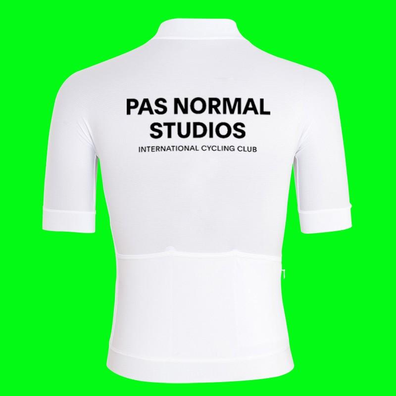 PNS Bộ Dụng Cụ Đi Xe Đạp Maillot Đi Xe Đạp Hombre Bộ Mùa Hè 2023 Trắng Đen Tay Ngắn Bộ Quần Áo Đạp Xe Jersey MTB Quần Áo Nam Color: SET 02-Black Pant Size: M