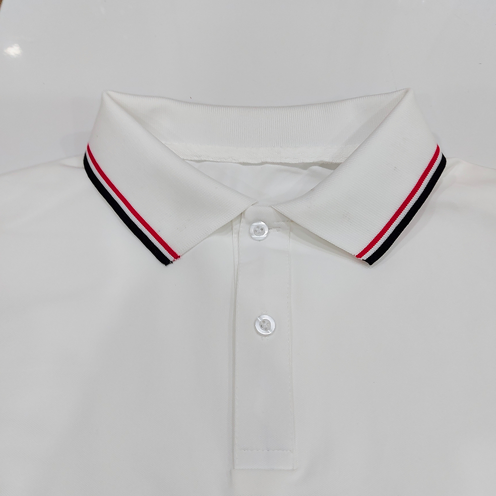 Áo thun Polo Nam vải cotton 4 chiều cổ trụ phối viền tay và cổ cao cấp phong cách lịch lãm