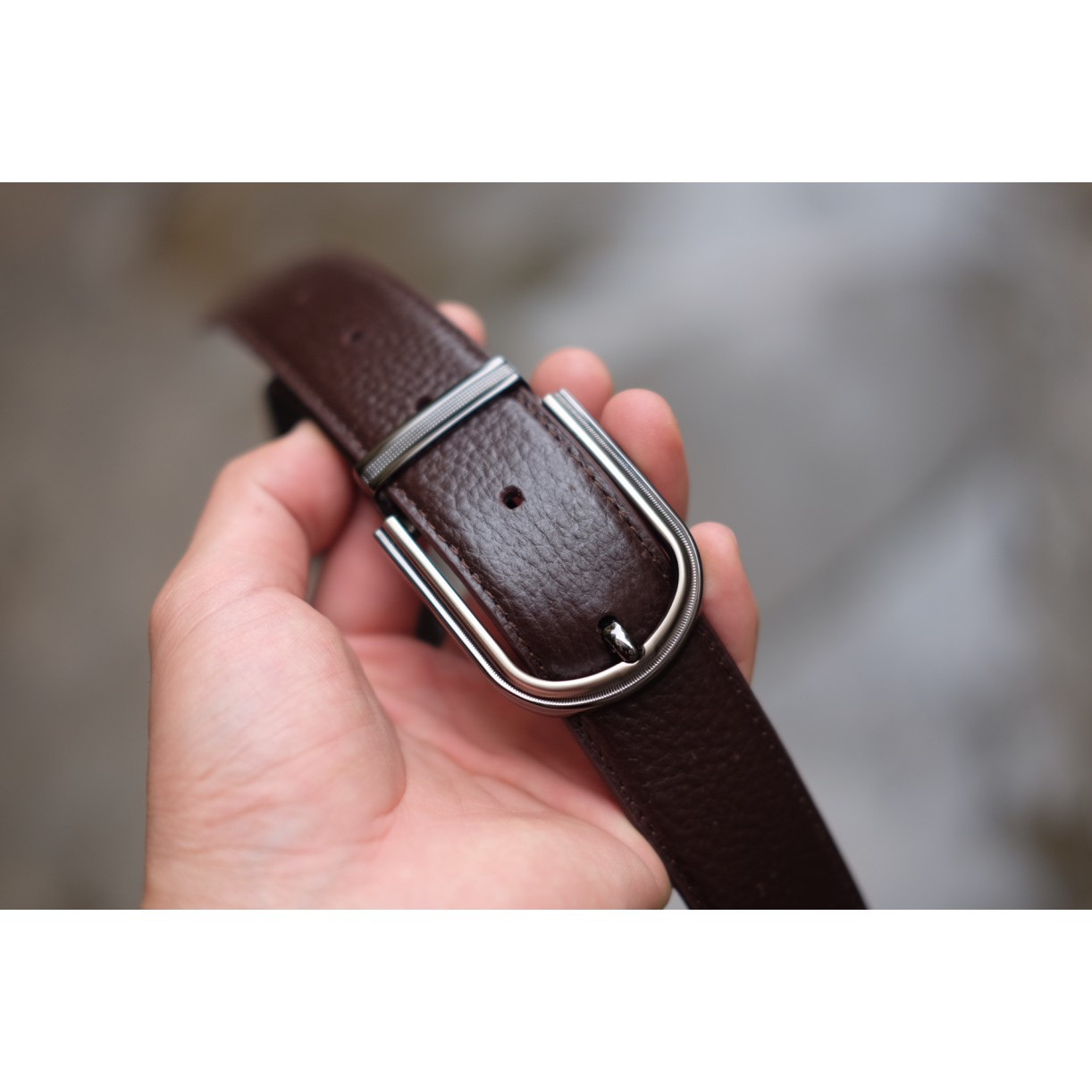 Mặt dây lưng nam hợp kim mạ Crom cao cấp - YO94