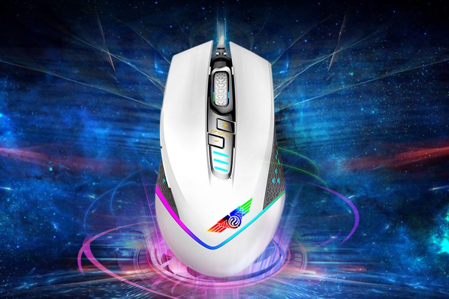 Chuột máy tính có dây Gaming Newmen GX1000Pro Chipset A3090 Switch Omron Led RGB- Hàng chính hãng