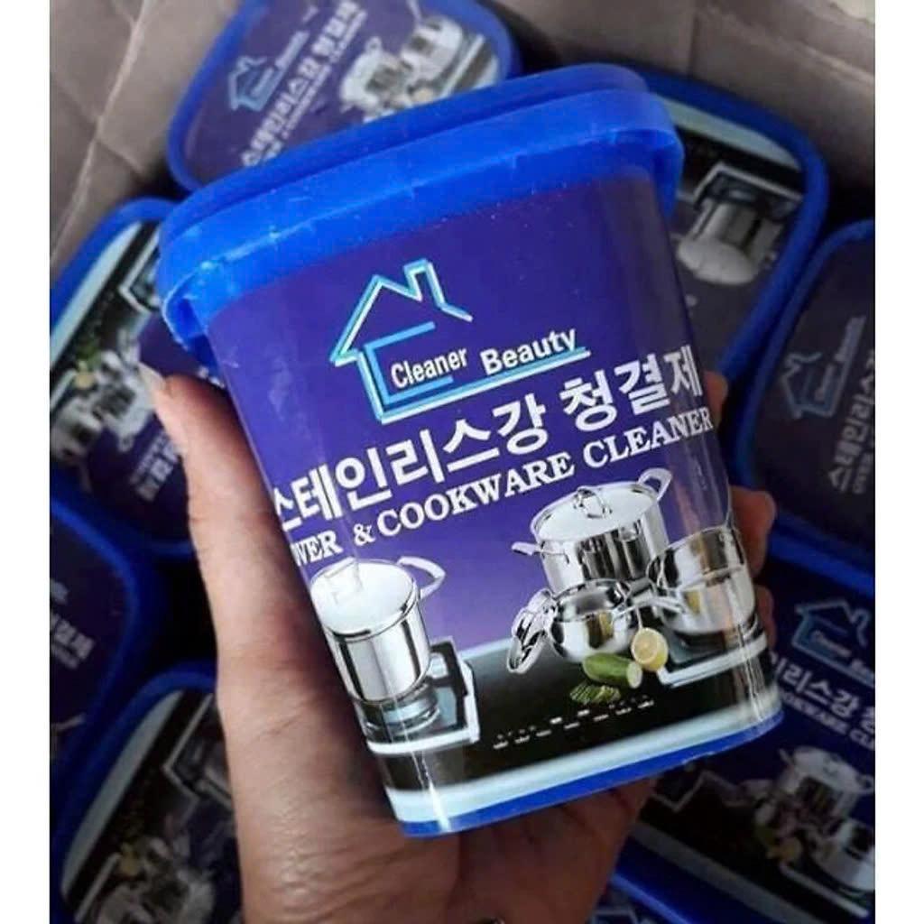 Bột tẩy trắng nồi, xoong, chảo, đồ kim loại đa năng Hàn Quốc (500g) Làm Sạch