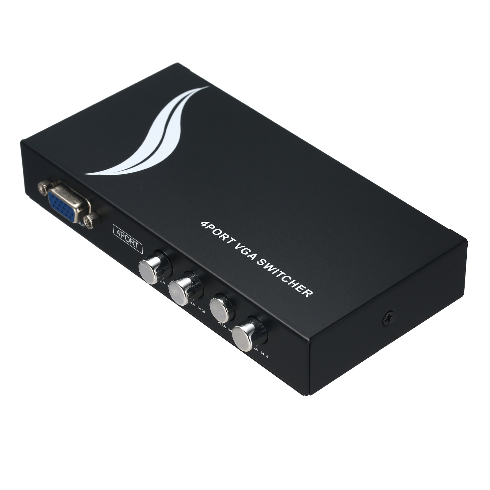 Bộ Chuyển Đổi 4 Cổng VGA Splitter 4 Trong 1 Cho LCD PC Màn Hình TV