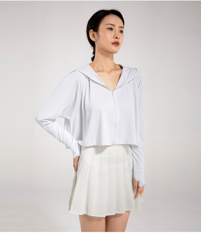 Áo khoác chống nắng mùa hè cho nữ,áo chống nắng trùm đầu thoáng khí, cách nhiệt, chống tia cực tím upf50