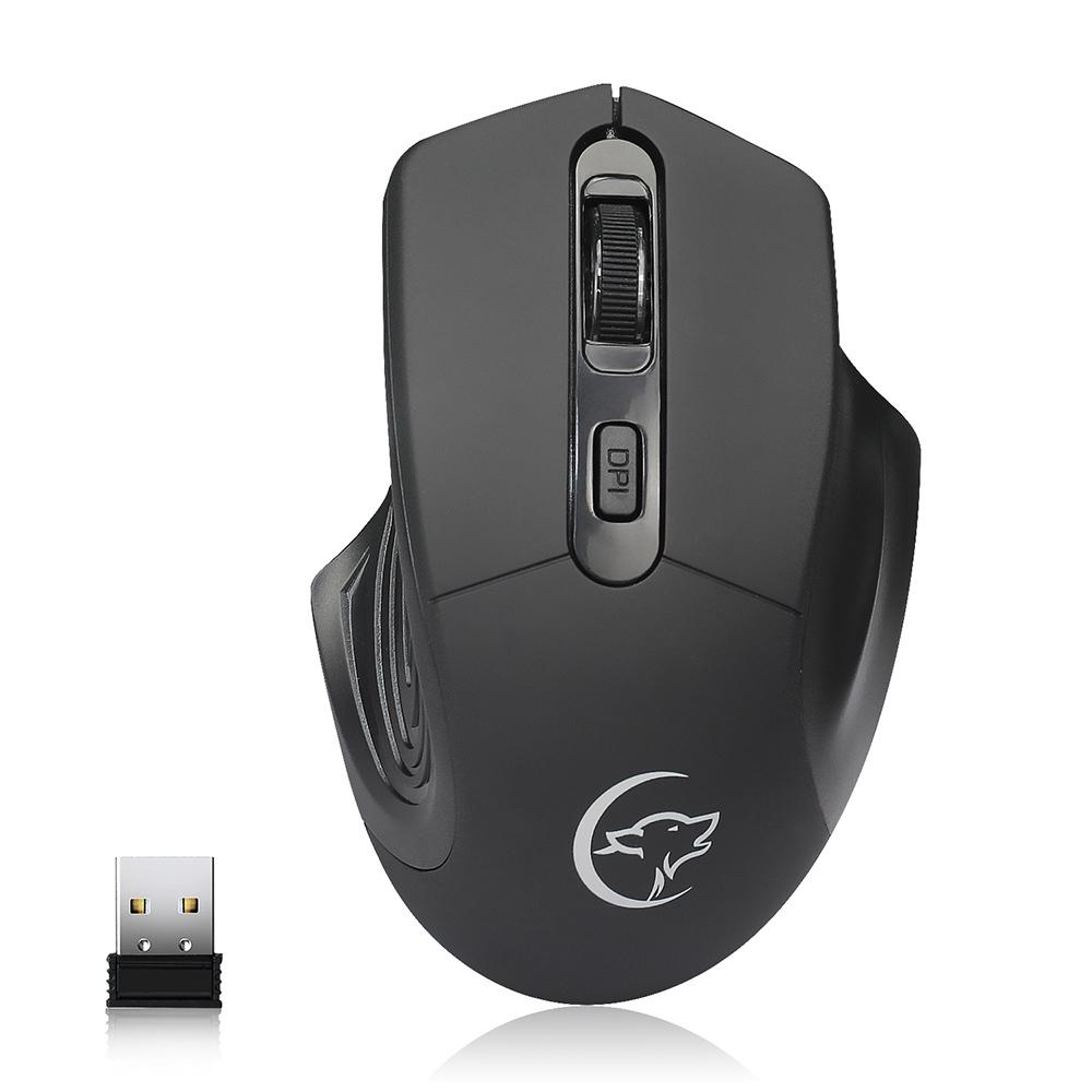 Chuột không dây YWYT G838 2.4GHz chơi game 2400DPI tiện dụng cho máy tính xách tay