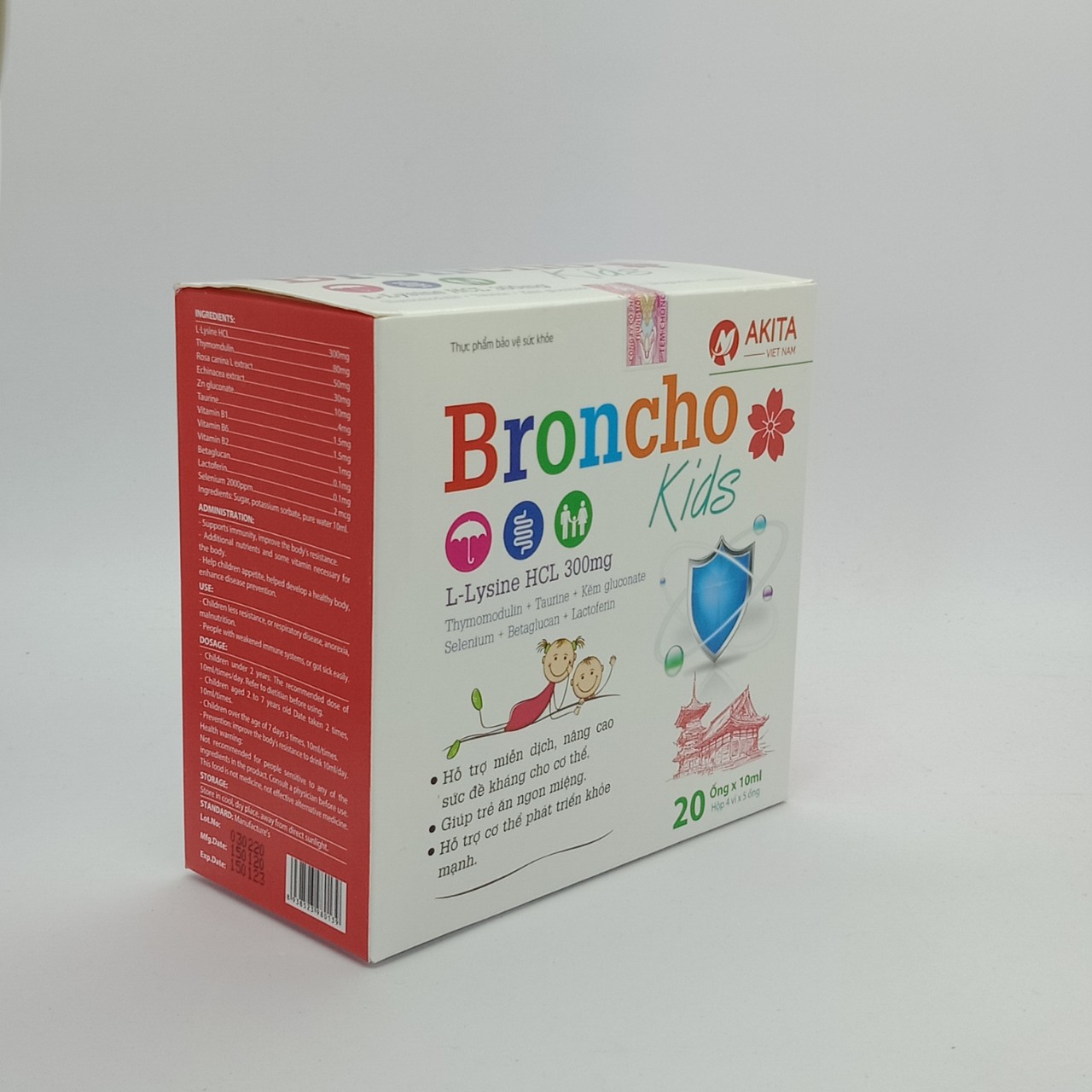 Siro Uống BRONCHO KIDS- Hỗ Trợ Hệ Miễn Dịch- Nâng Cao Sức Đề Kháng Cho Cơ Thể