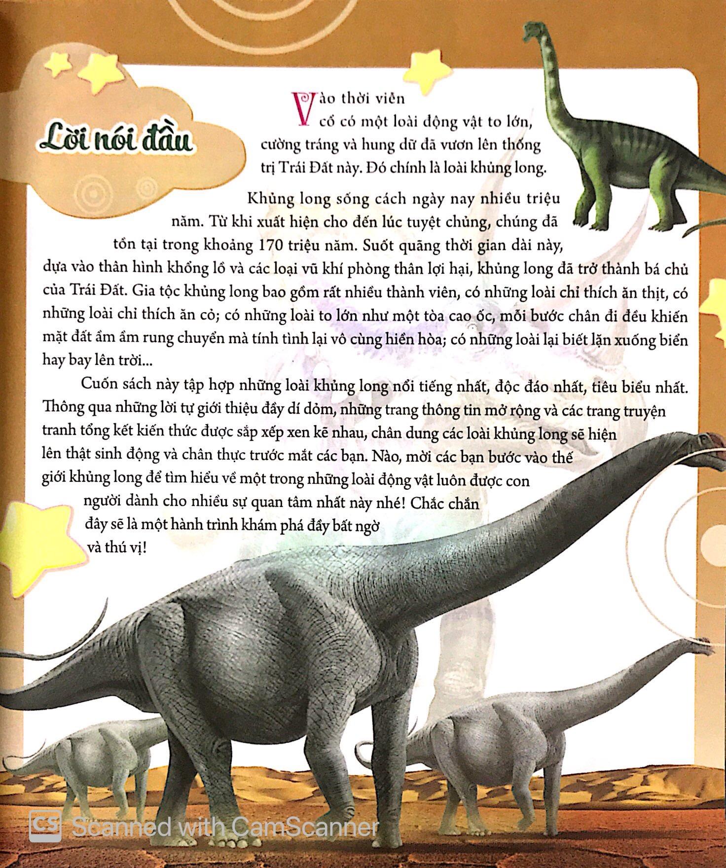Bách Khoa Động Vật Dành Cho Trẻ Nhỏ - Khủng Long