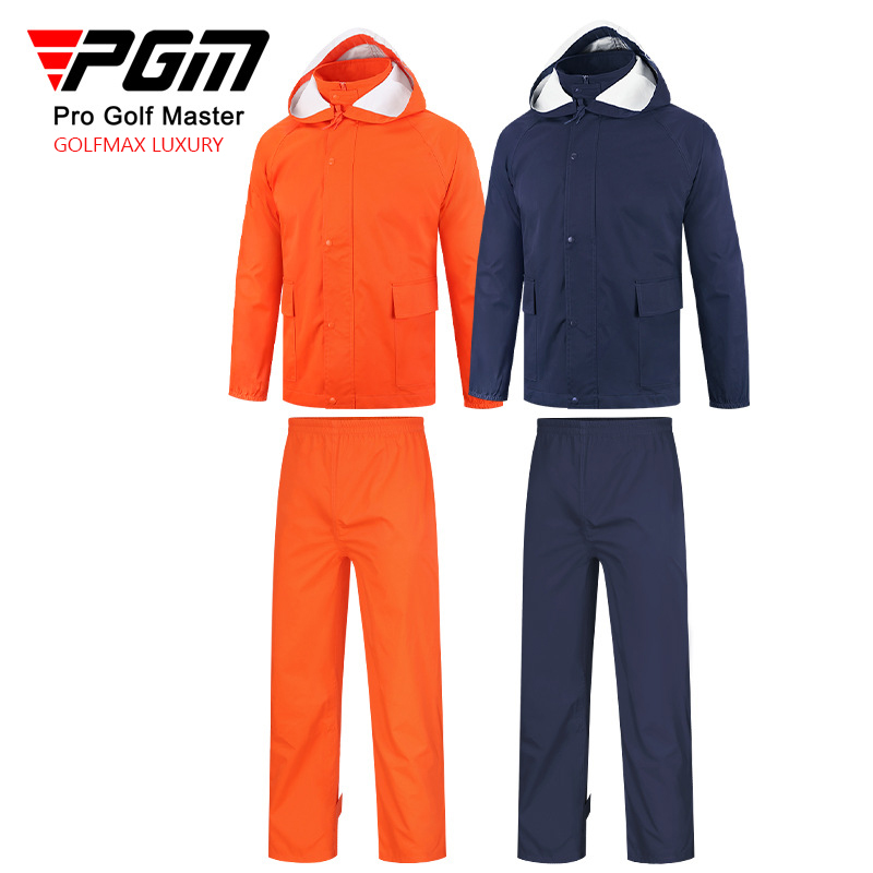 Áo mưa chơi golf nam có thể tháo rời mũ_YF482