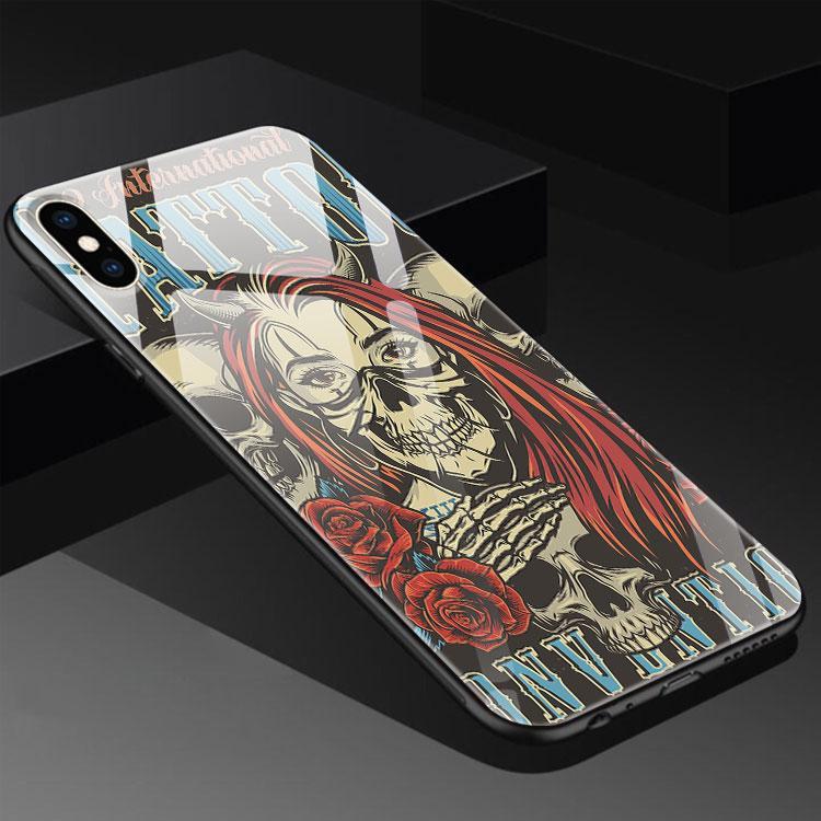 Ốp Lưng Bộ Xương Cực Chất dành cho Iphone 6/6Plus/6S/6S Plus/7/7Plus/8/8Plus/X/Xs/Xs Max/11/11 Promax/12/12 Promax Lpc01010050