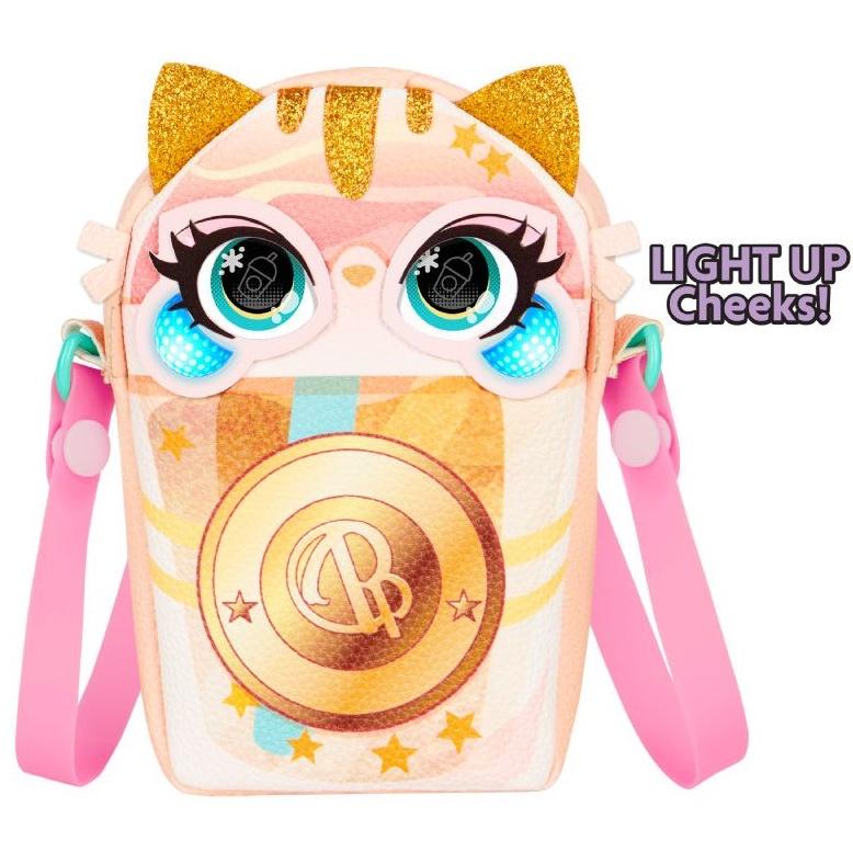 Túi Purse Pets phát sáng đổi màu với 25 âm thanh và phản ứng thú vị khi chạm vào