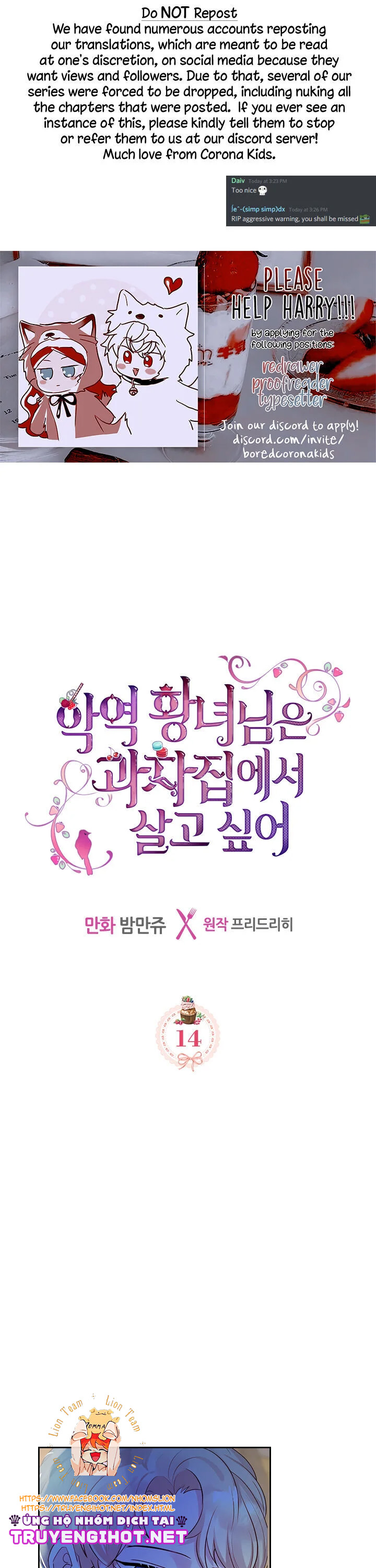 ác nữ muốn sống trong ngôi nhà bánh ngọt chapter 14 2