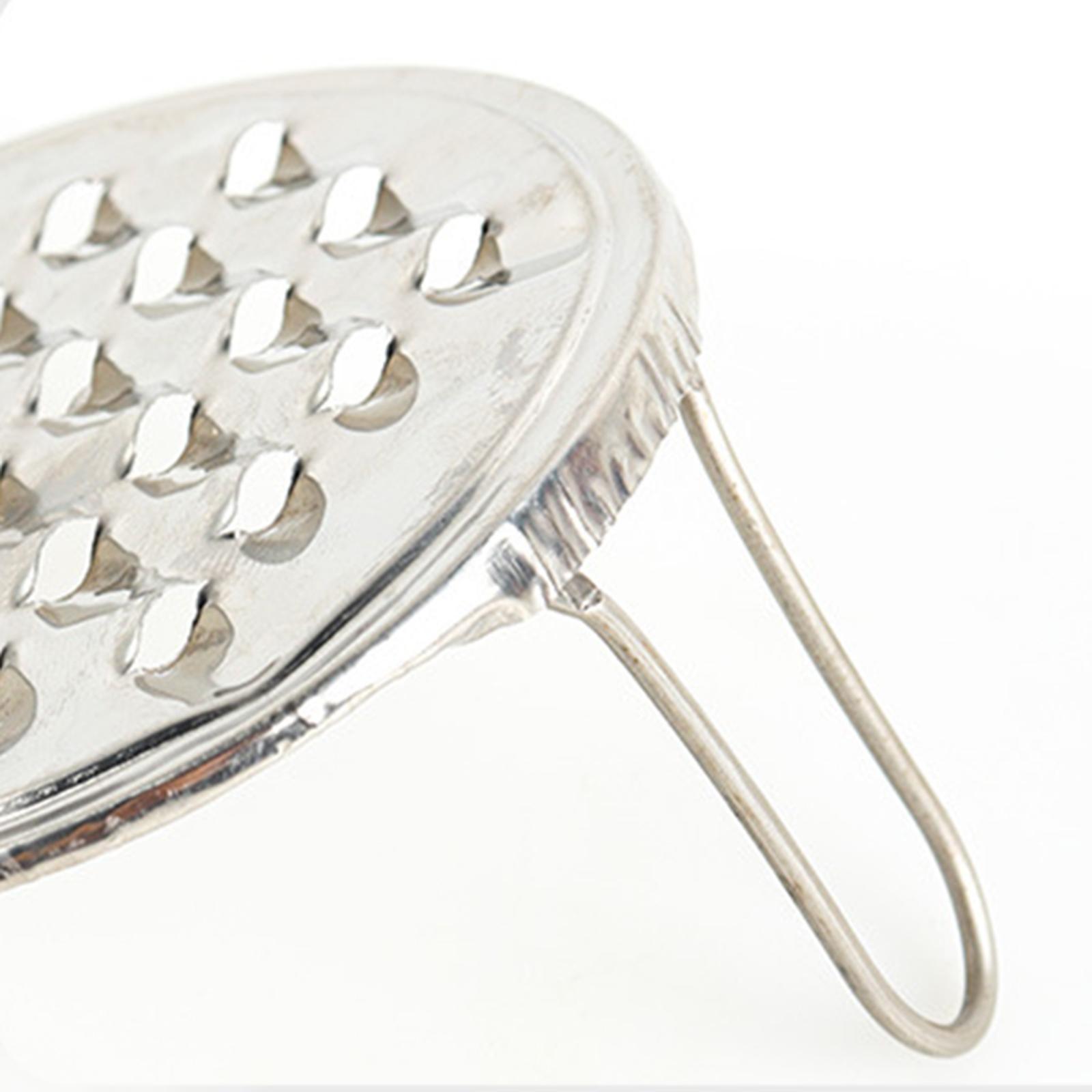 Jelly Slicer Manual Kitchen Scratch Grater Metal Portable Cold Noodle Scraping Filter Food Making for Noodles Potatoes Jelly Home Restaurant