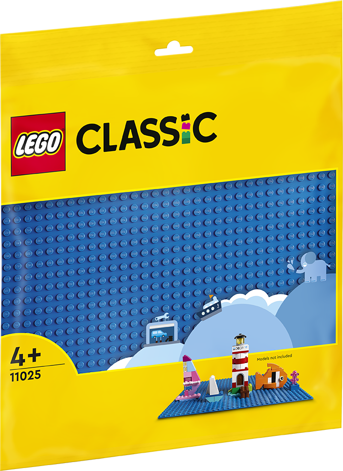 LEGO Classic 11025 Đế Lắp Ráp Màu Xanh Nước Biển (1 chi tiết)